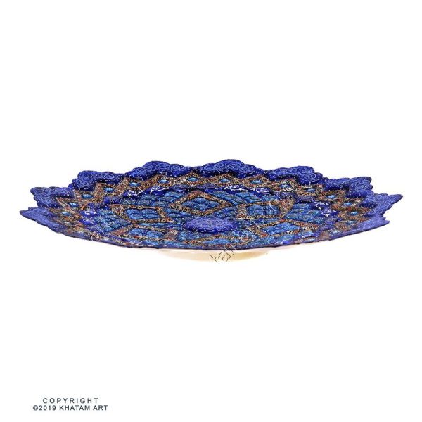 Enamel Minakari Plate - 20 cm - Image 2