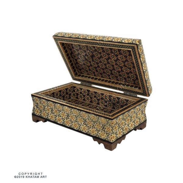 Khatam Box with Persian Miniature - Image 2